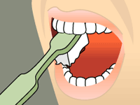 Brushing Your Teeth Step 3