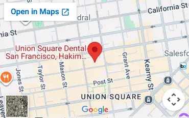 Union Square Dental location in San Francisco